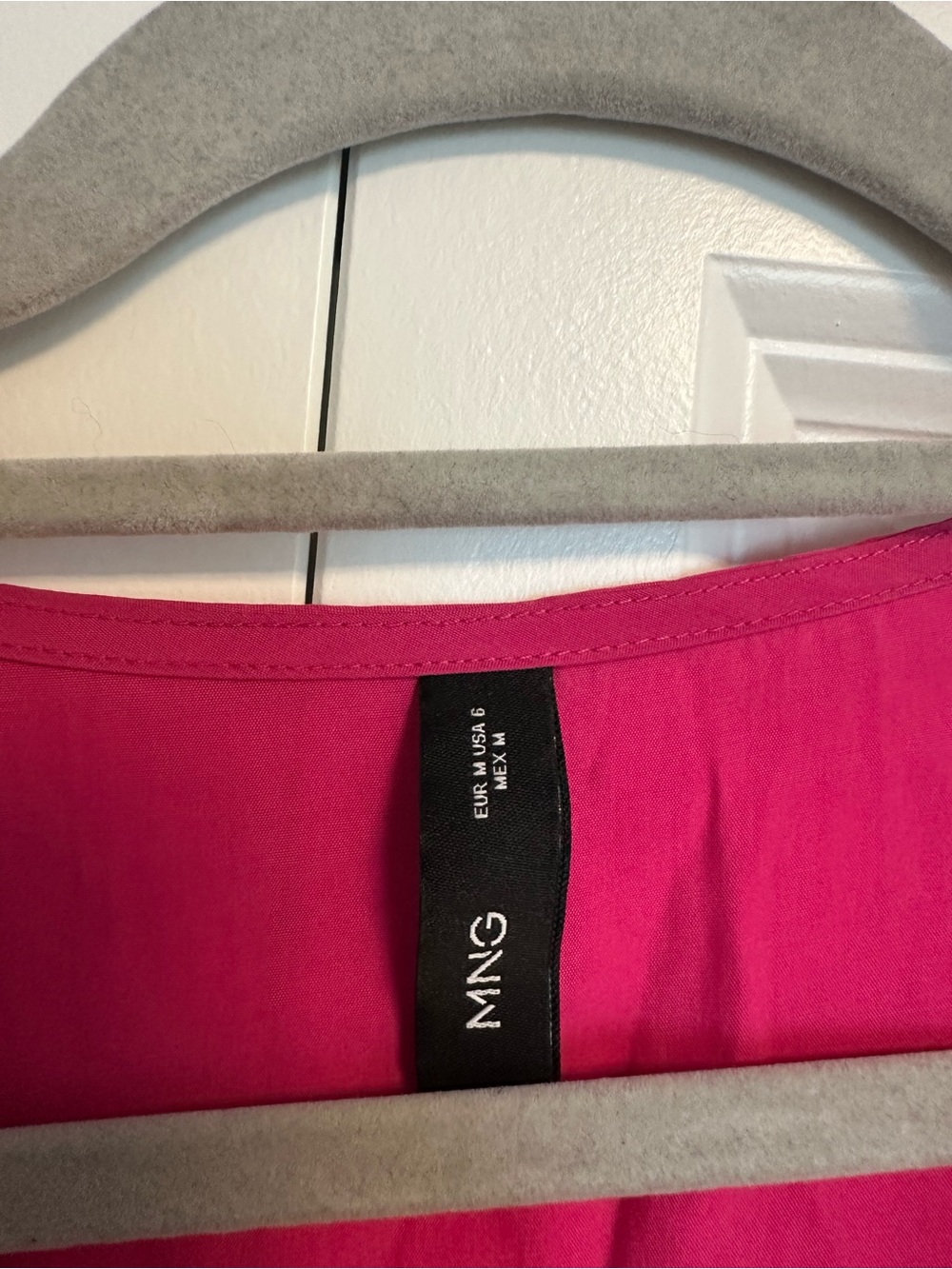 Mango Hot Pink Wrap-Style Maxi Dress - Picture 5 of 5